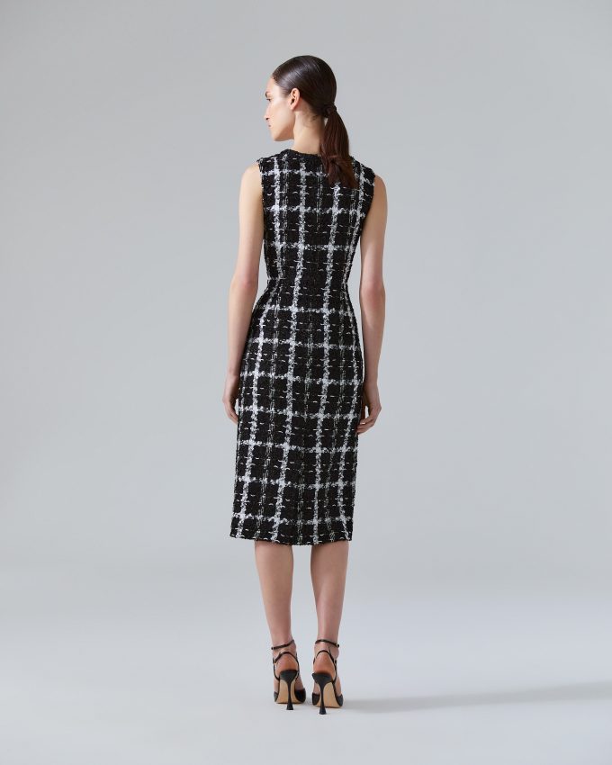 Lurex Tweed Sheath Dress