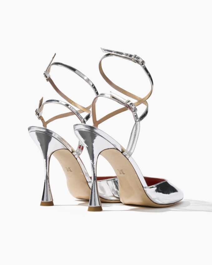 Strappy Pump in Spazzolato Leather