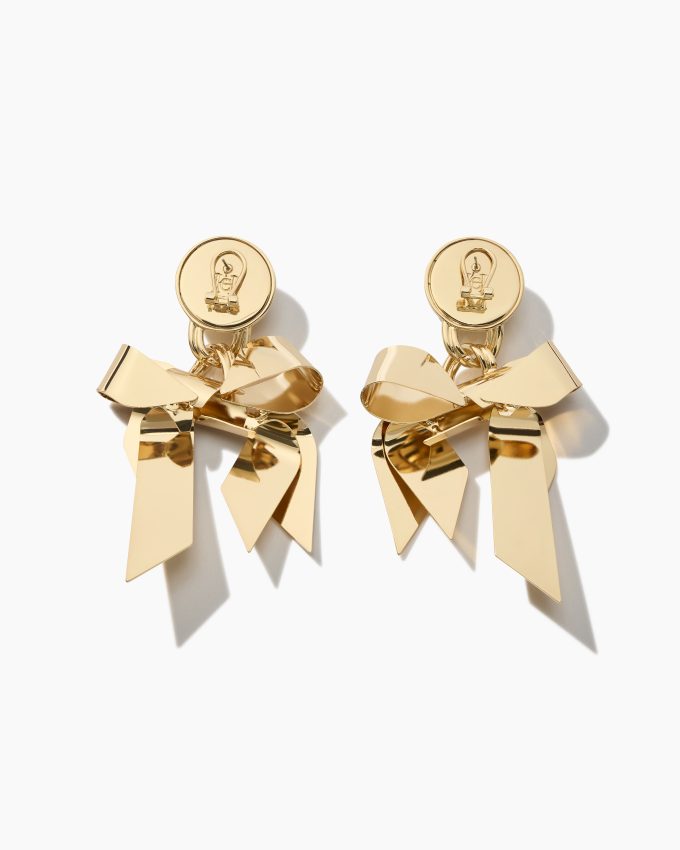 Bow Drop Earrings