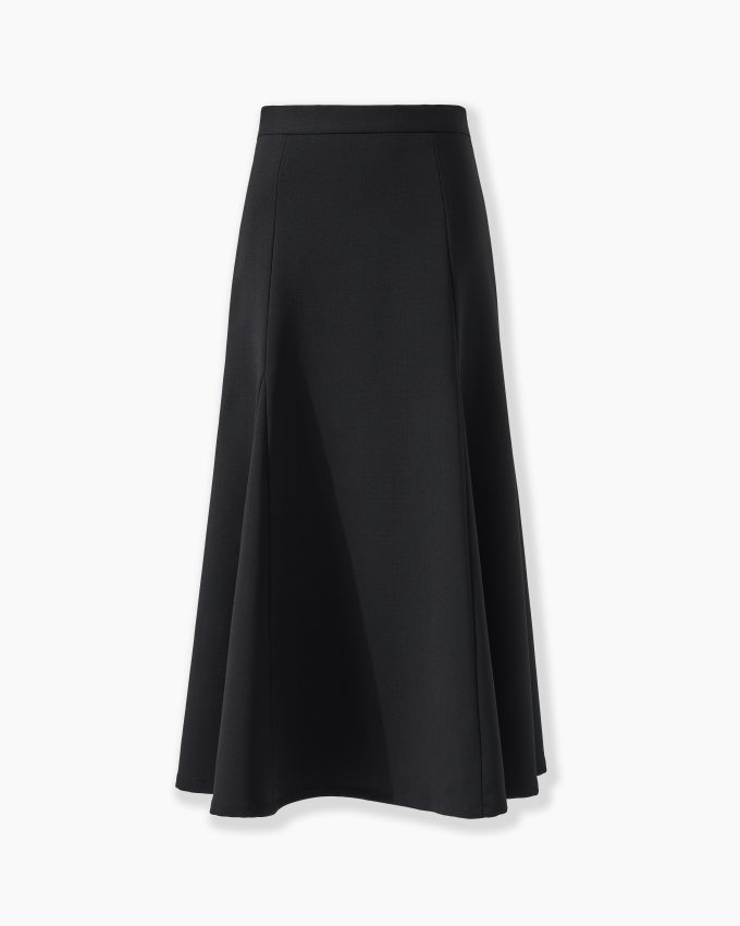 A-Line Midi Skirt