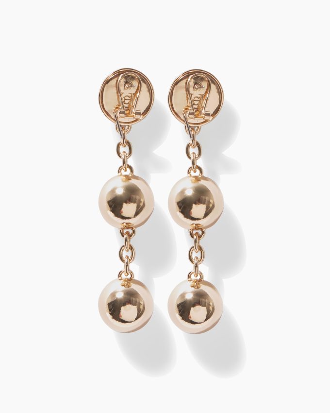 Triple Ball Drop Earrings