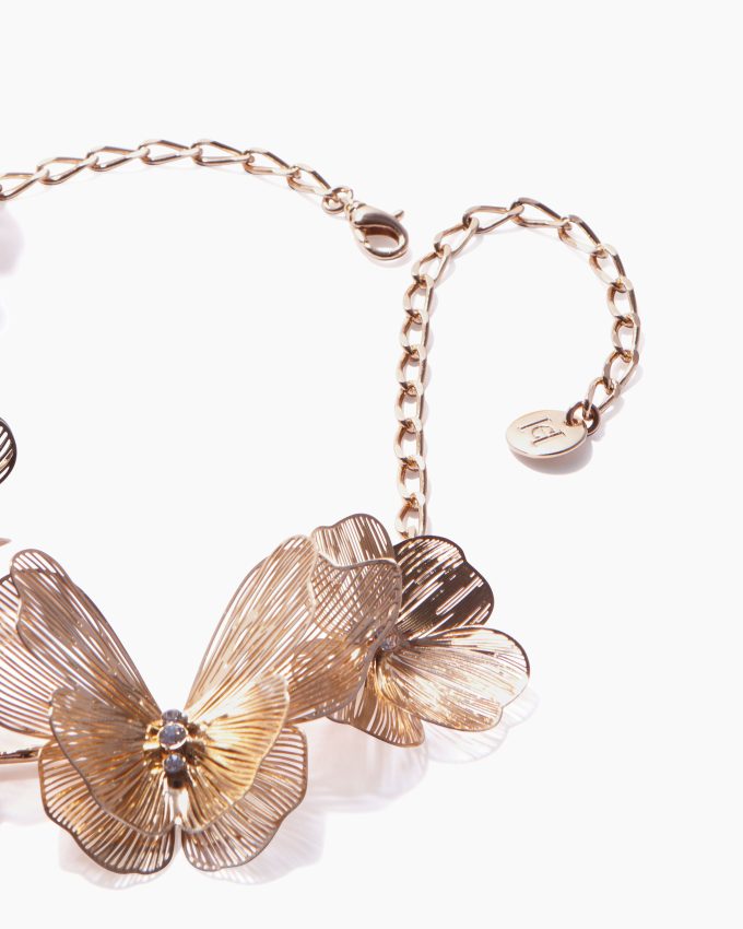 Lasercut Butterfly Necklace