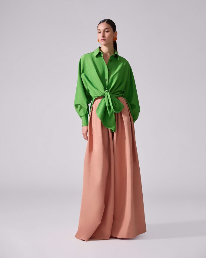 Palazzo Wide-Leg Pants