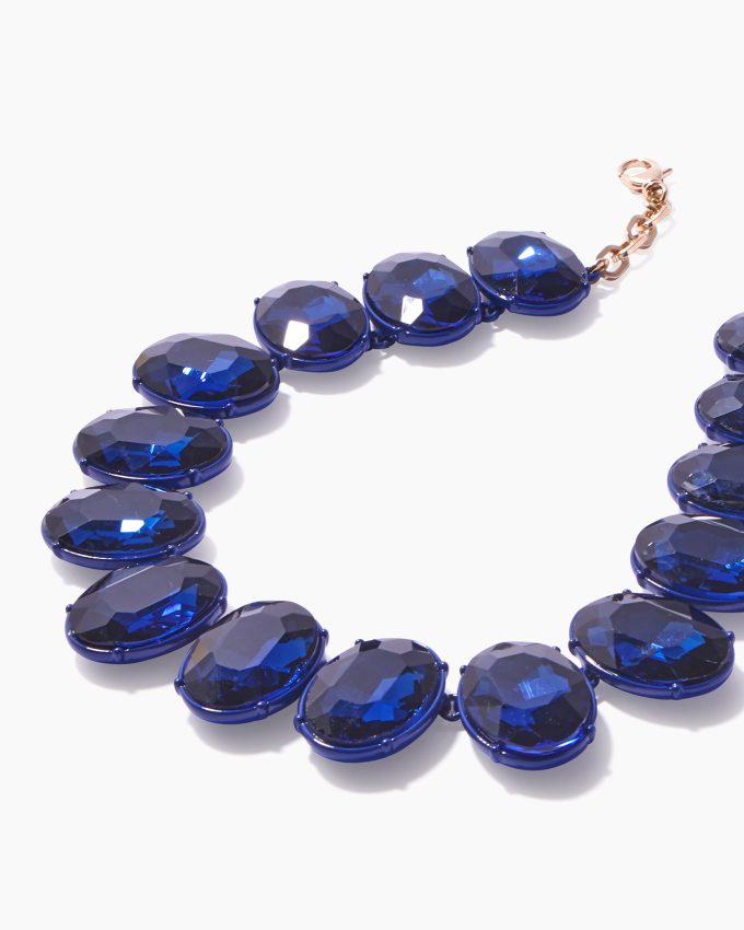 Faceted Crystal Necklace