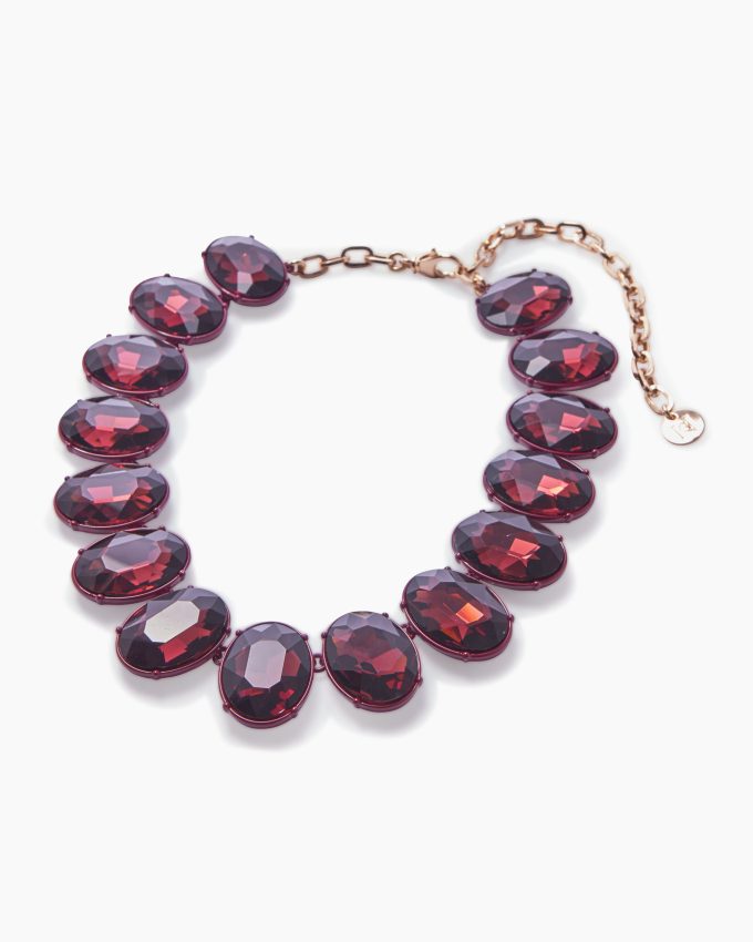 Faceted Crystal Necklace
