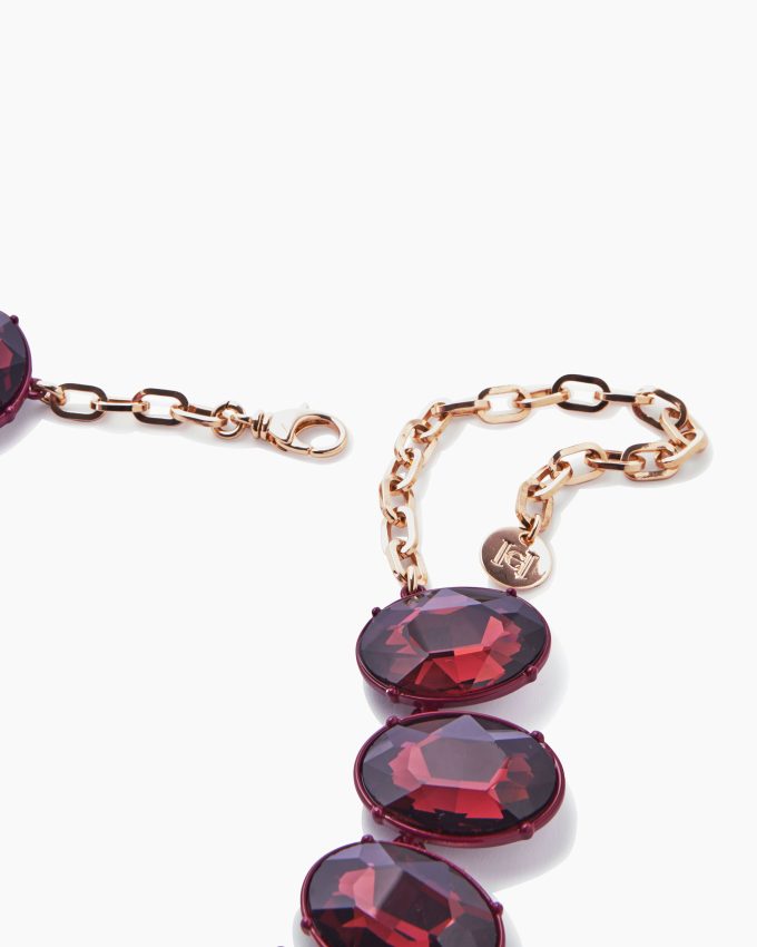 Faceted Crystal Necklace