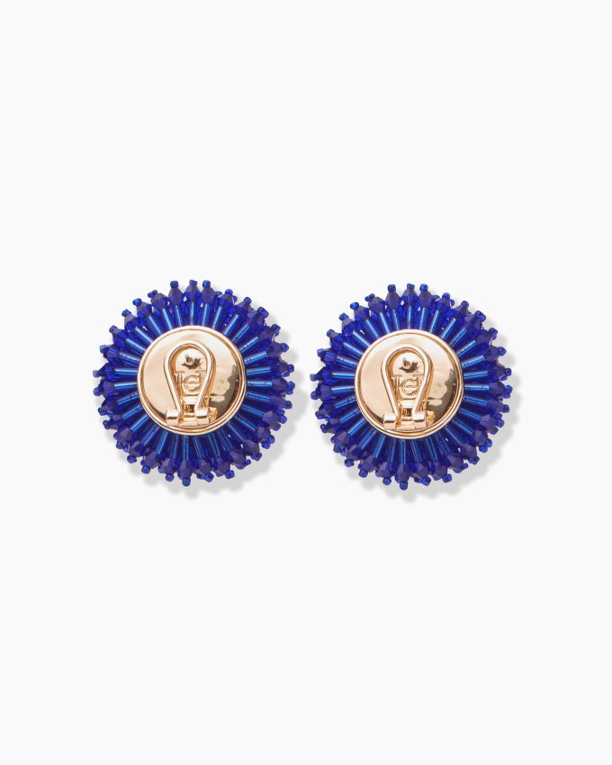 Beaded Dome Earrings