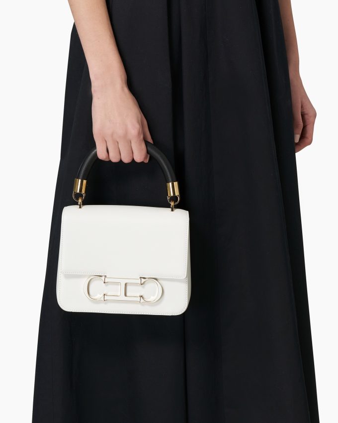 Initials Insignia Top Handle - Medium Handbag