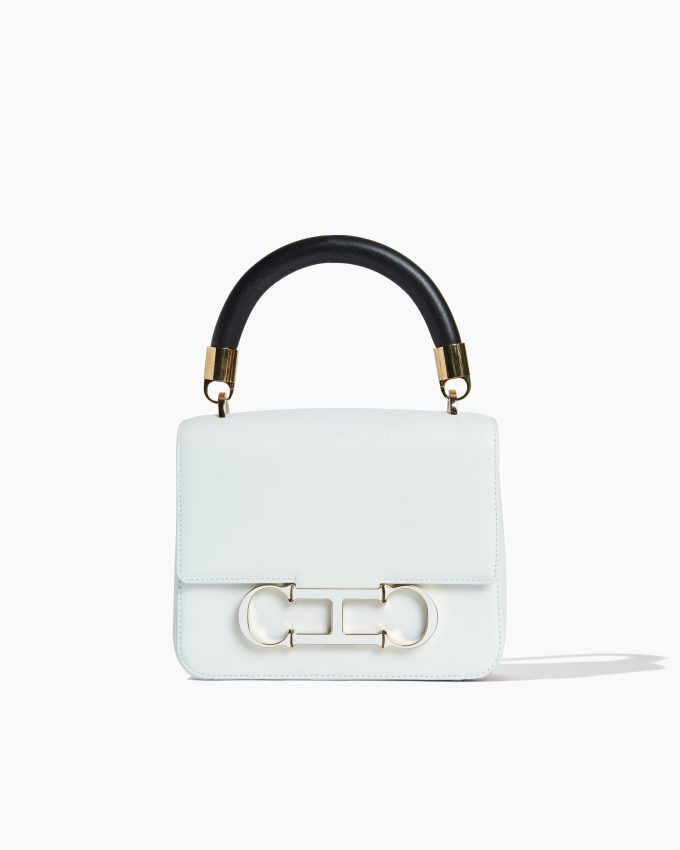 Initials Insignia Top Handle - Medium Handbag