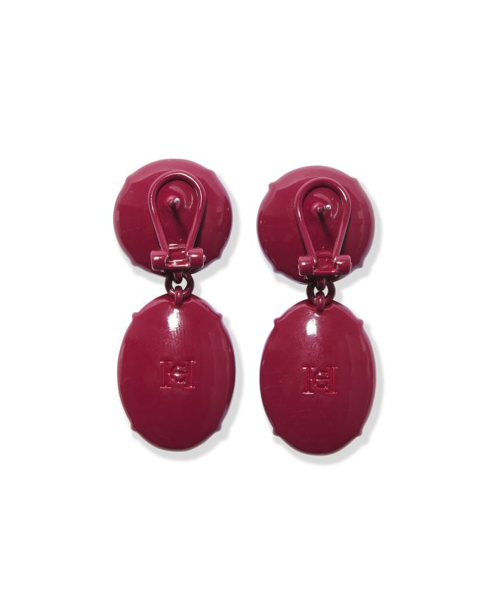 Faceted Crystal Drop Earrings