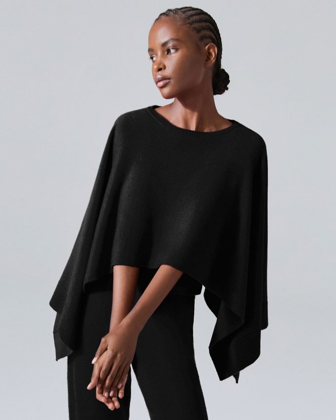 Cashmere Cape Sweater
