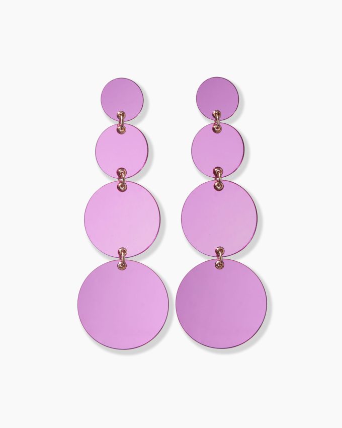 Plexi Disc Earrings