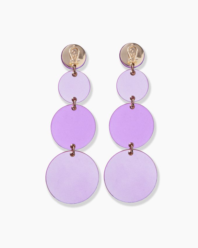 Plexi Disc Earrings