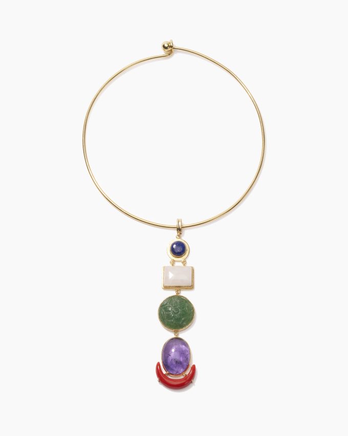 Carolina Herrera x Olympia Babylonia Totem Choker