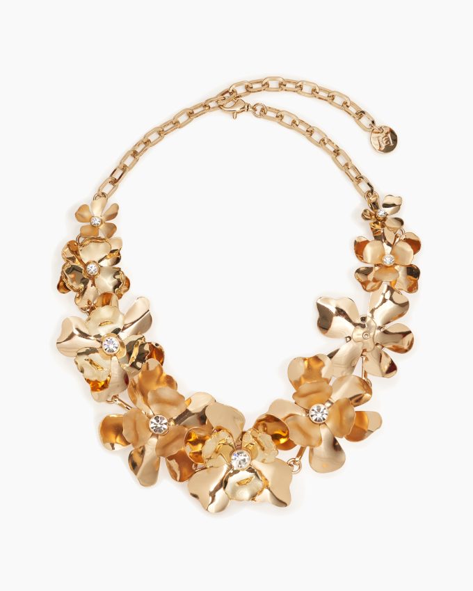 Metal Flower Necklace
