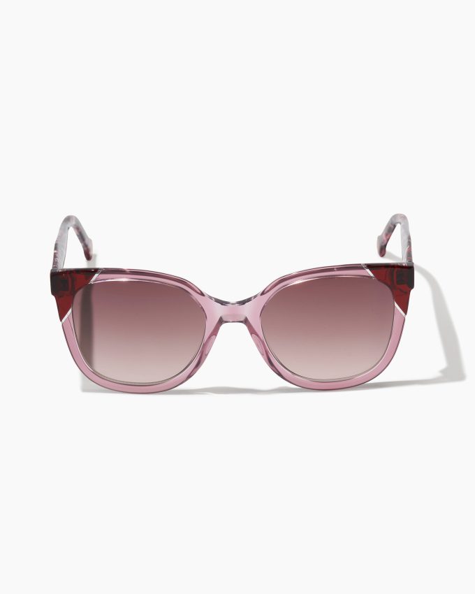 Translucent Square Frame Sunglasses