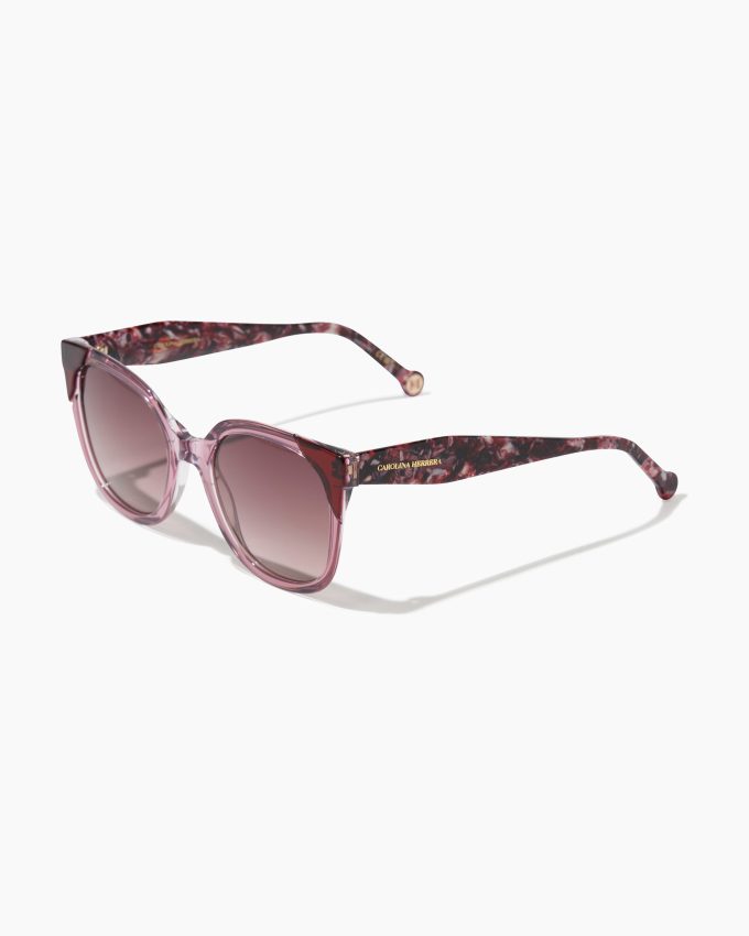 Translucent Square Frame Sunglasses