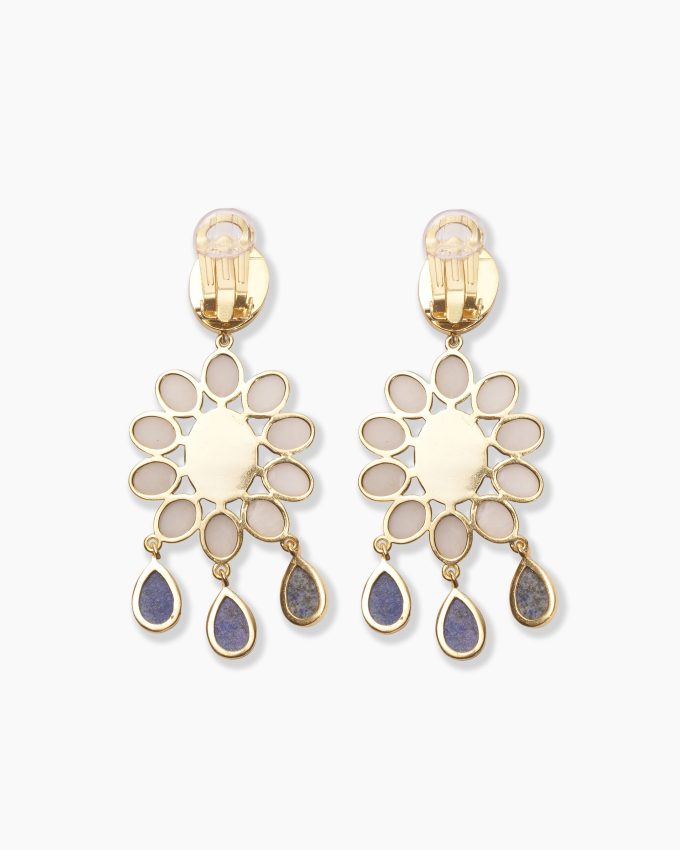 Carolina Herrera x Olympia Babylonia Flower Power Earrings