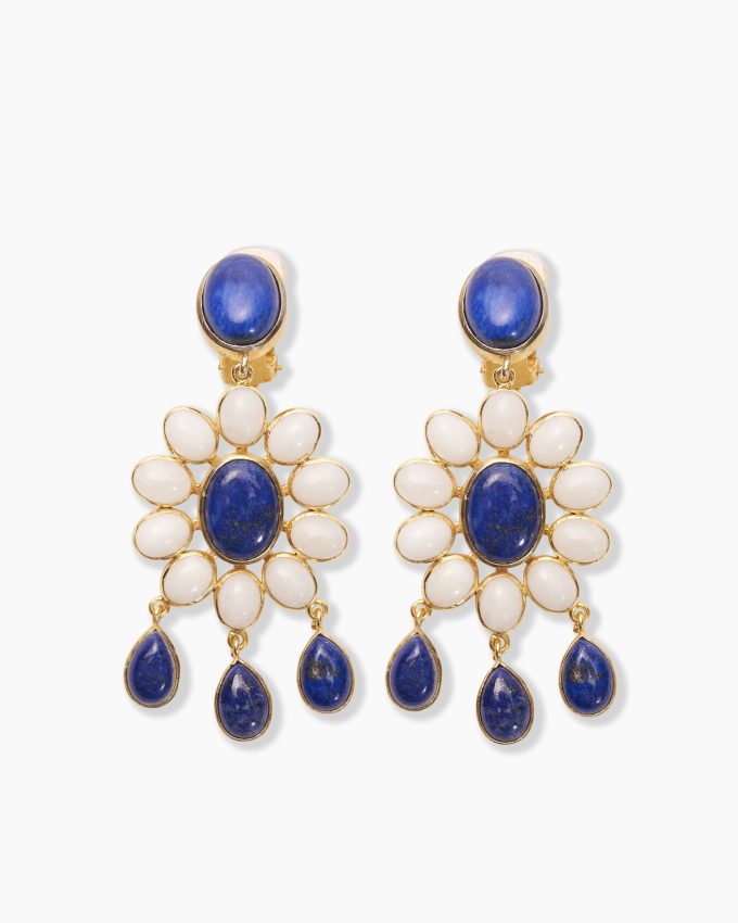 Carolina Herrera x Olympia Babylonia Flower Power Earrings