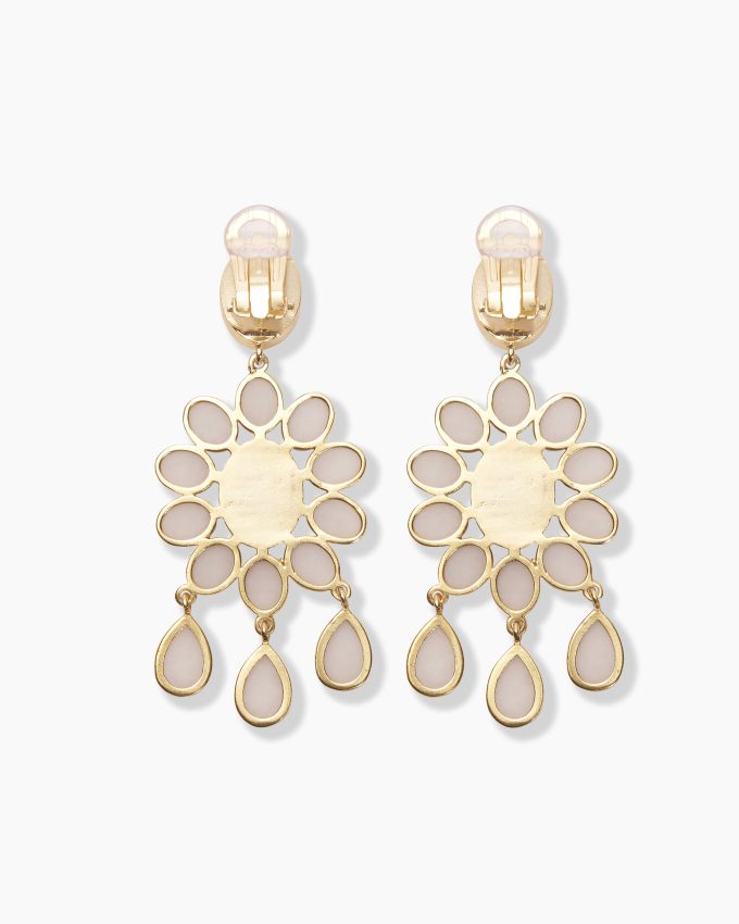 Carolina Herrera x Olympia Babylonia Flower Power Earrings