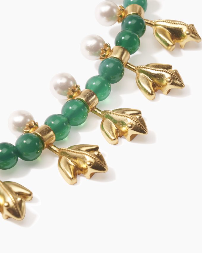 Carolina Herrera x Olympia Babylonia Frog Necklace