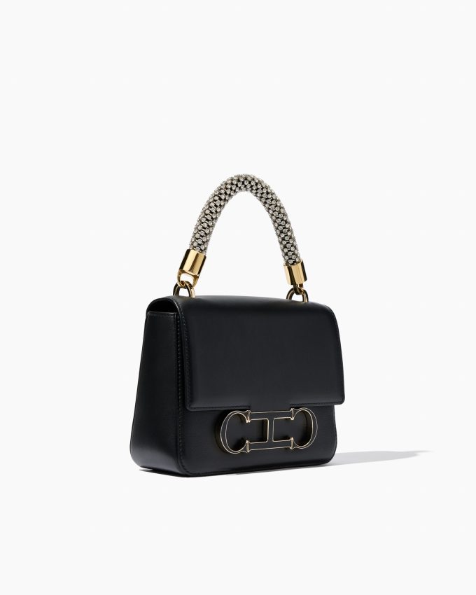 Initials Insignia Top Handle - Medium Handbag