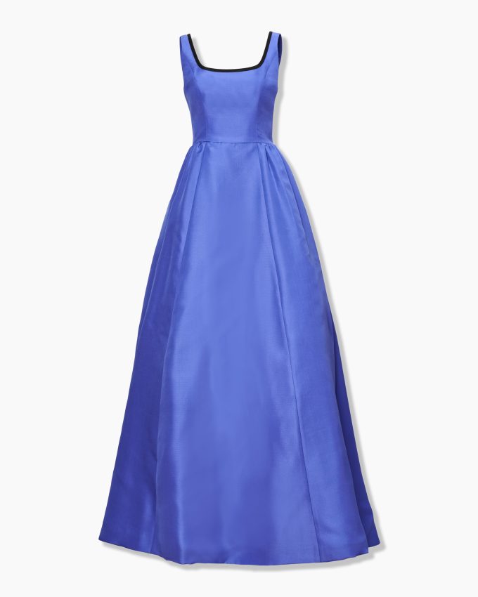 Scoop-Neck Gown