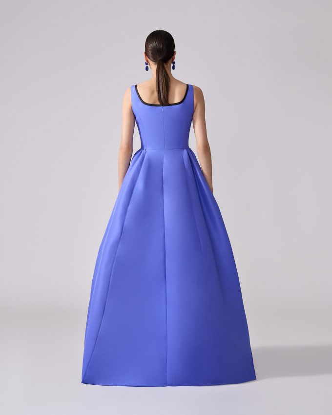 Scoop-Neck Gown