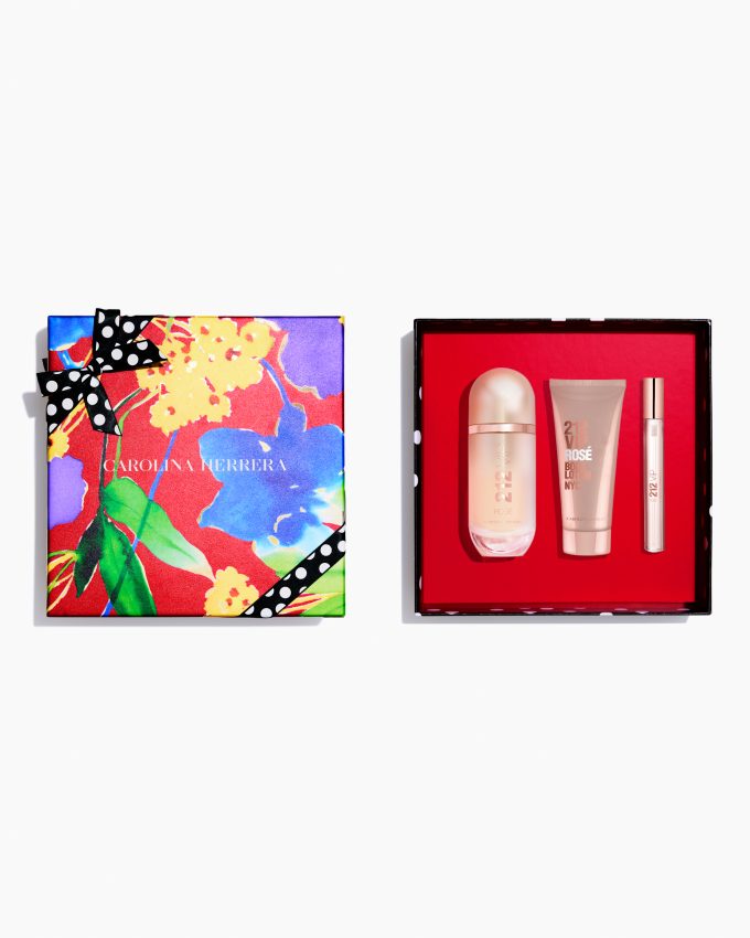 212 VIP Rosé Eau de Parfum 2.7 fl oz, Body Lotion and Megaspritzer