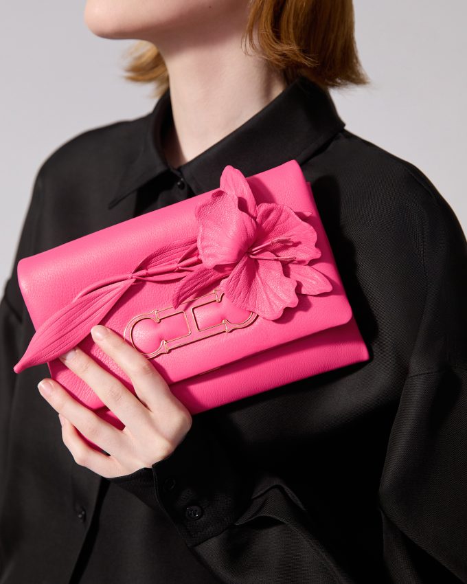 Initials Insignia Soft - Small Clutch