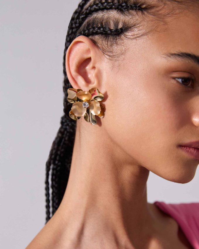Floral Stud Earrings