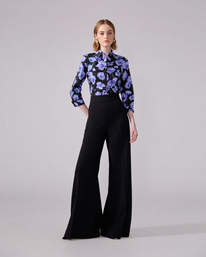 High-Rise Wide-Leg Pants