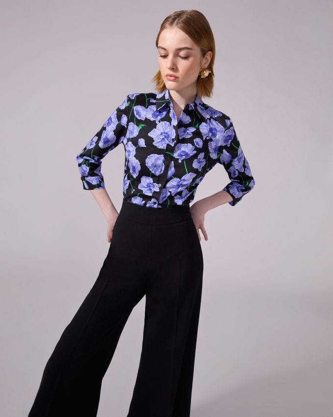 High-Rise Wide-Leg Pants