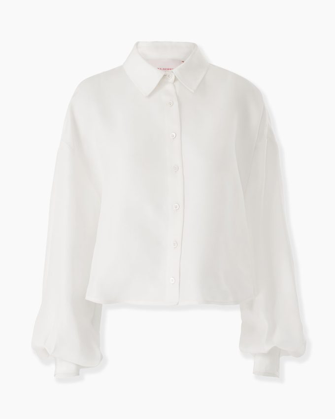 Oversized Cropped Shirt