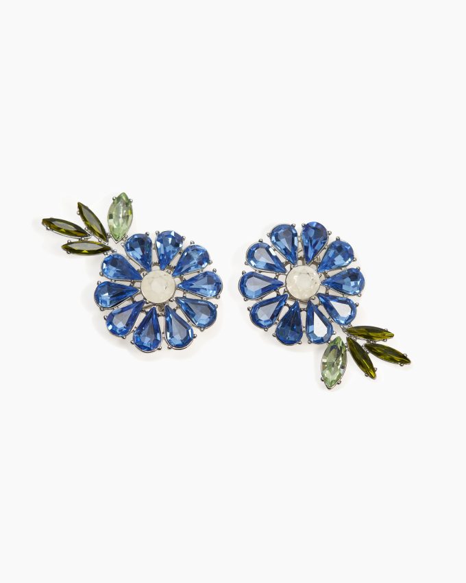 Crystal Daisy Earrings