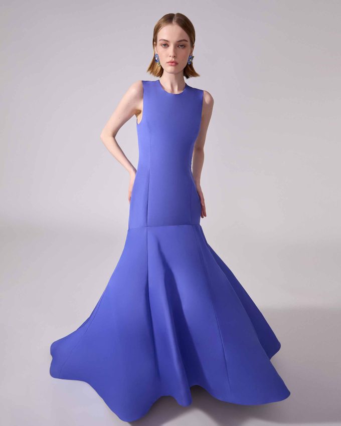 Sleeveless Mermaid Gown