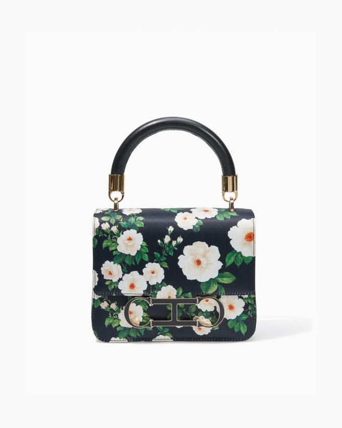 Initials Insignia Top Handle - Medium Handbag