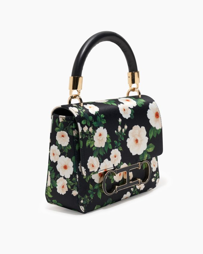 Initials Insignia Top Handle - Medium Handbag