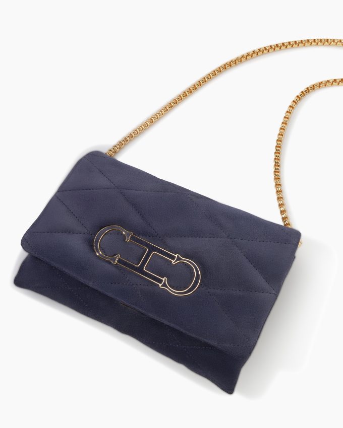 Initials Insignia Soft - Small Clutch
