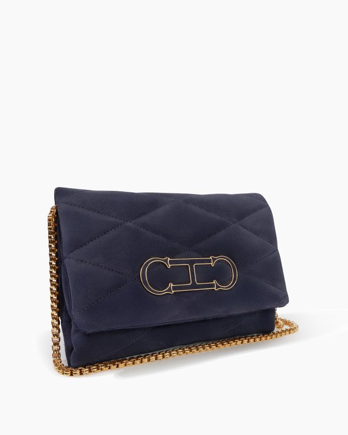 Initials Insignia Soft - Small Clutch