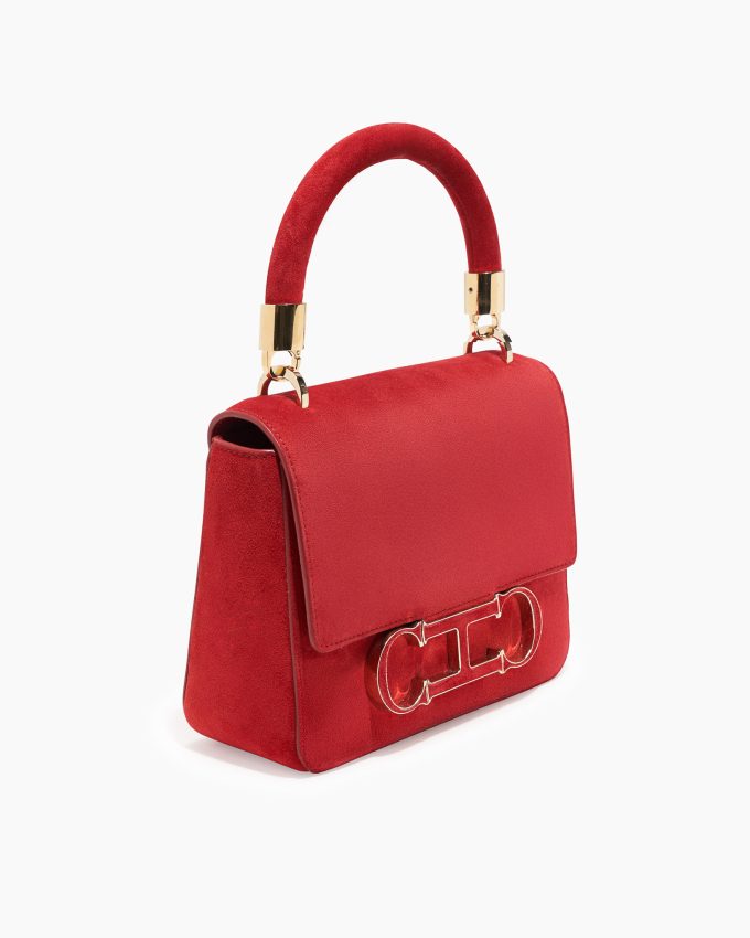 Initials Insignia Top Handle - Medium Handbag