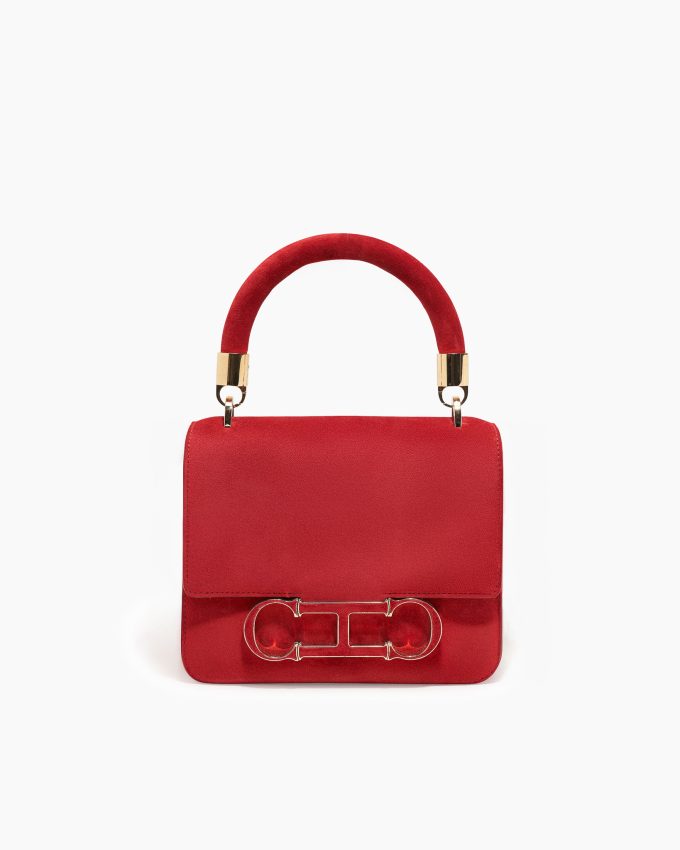 Initials Insignia Top Handle - Medium Handbag