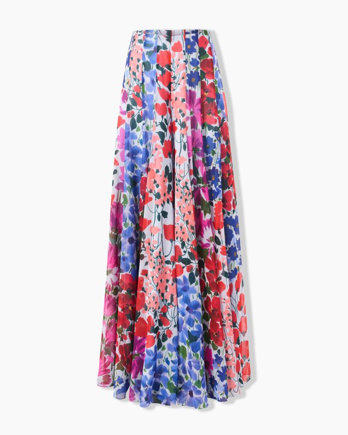 Jardin-Print Palazzo Pants