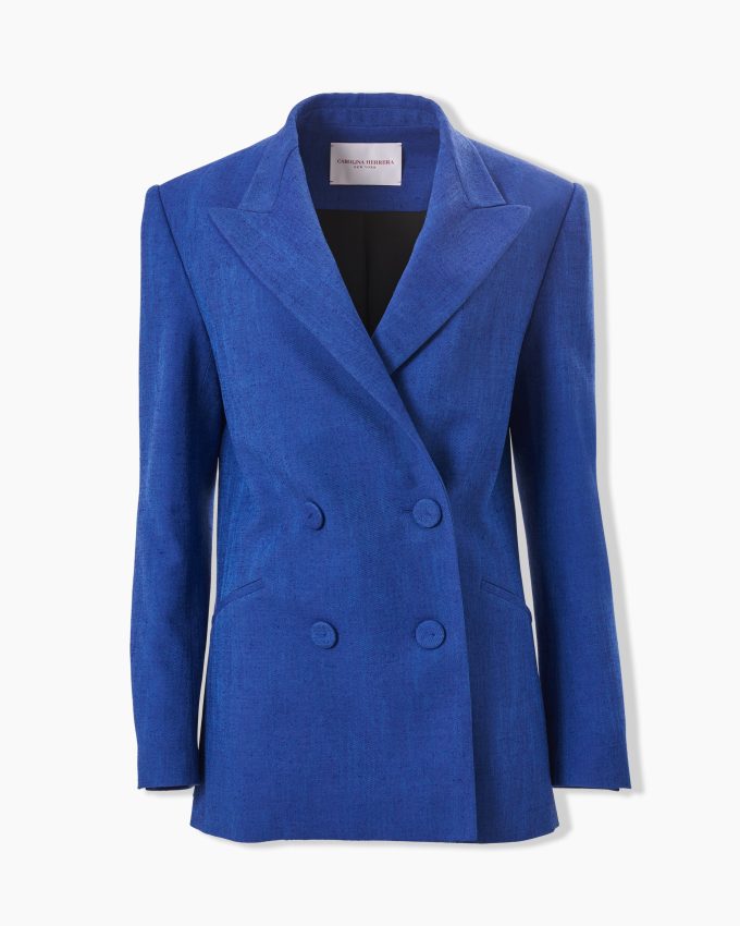 Oversized Double-Breasted Jacket