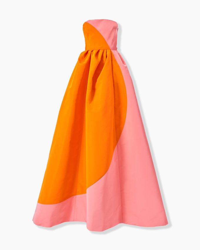 Strapless Circle Ball Gown