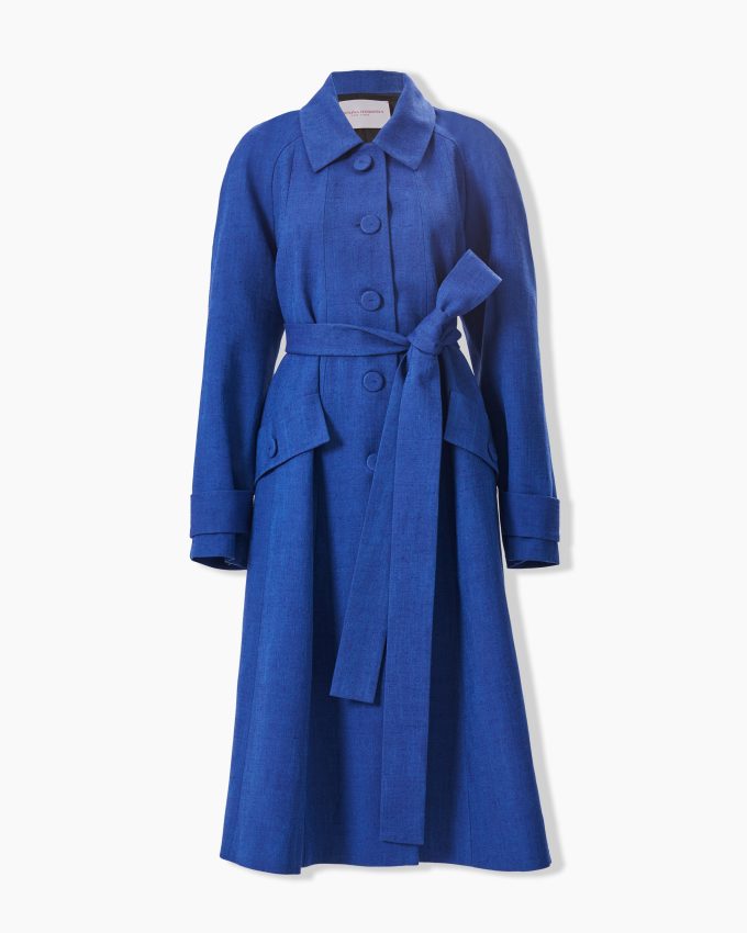 Belted A-Line Coat