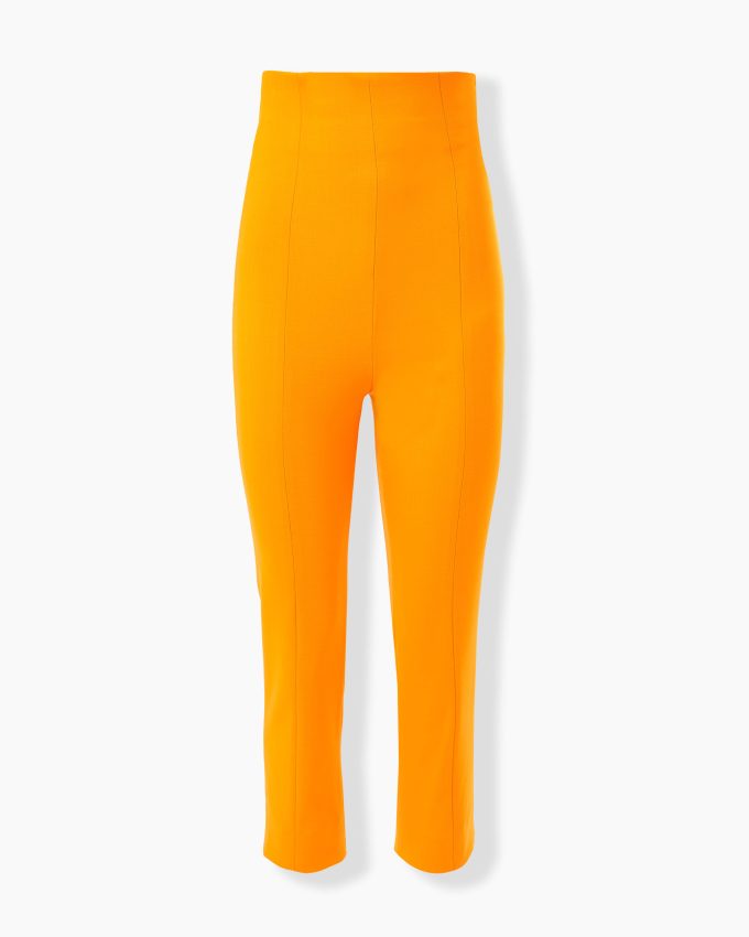 High-Waisted Capri Pants