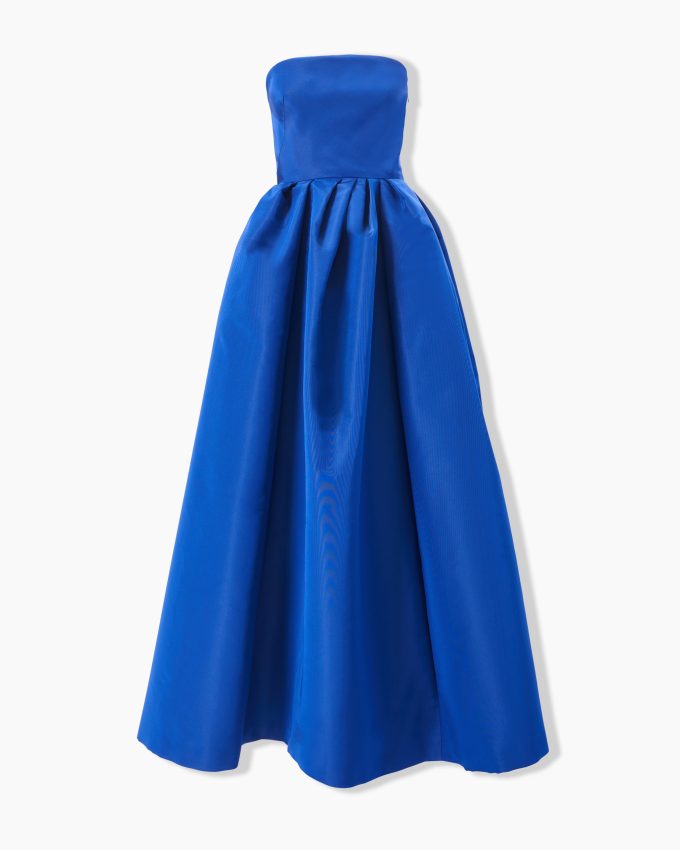 Strapless Full Midi Dress