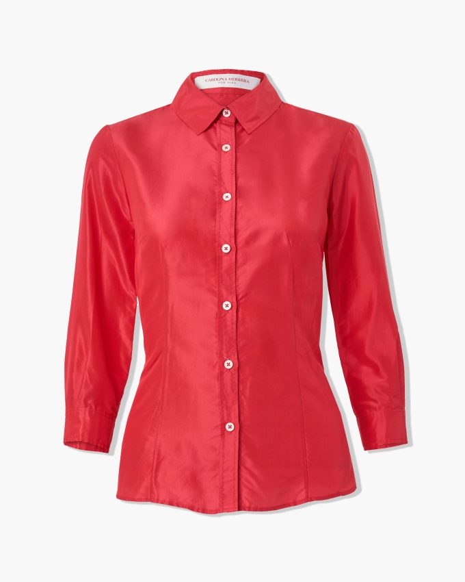 Silk Taffeta Shirt