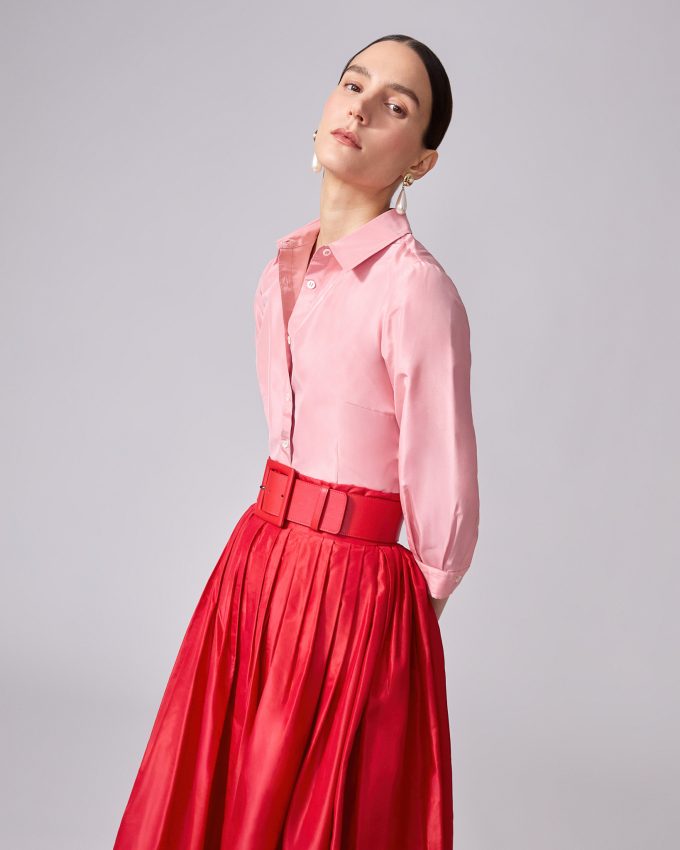 Silk Taffeta Shirt